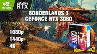 Borderlands 3 - RTX 3080 | i7 6700K | 1080p, 1440p, 4K on an older CPU?