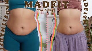 I TRIED MADFIT'S DANCE WORKOUTS FOR A WEEK *Shocking results*