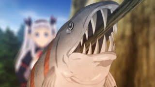 Hiraku made waterfall and caught the fish |Isekai Nonbiri Nouka