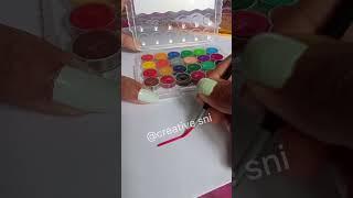 DOMS Watercolor Cakes| Rs 50 only|unboxing Doms watercolor cakes|cheap colour| review#storts #viral