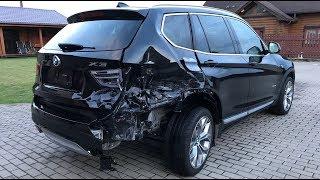 BMW X3. Body repair. Ремонт кузова.