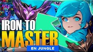 JE JOUE jungle en BRONZE et te MONTRE comment CARRY ! IRON to MASTER en JUNGLE