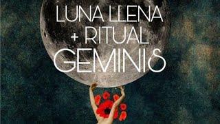 GEMINIS LUNA LLENA  + RITUAL…UN CAMINO INESPERADO DE TU ALMA!!!…️️