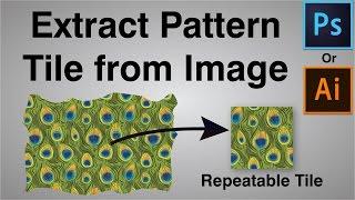 How to create Seamless Pattern Swatch from Photo in Photoshop or Illustrator