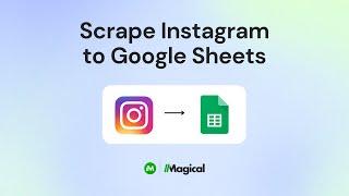 How to Scrape Instagram to Google Sheets