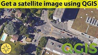 Download high resolution satellite image using QGIS