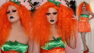 The Pumpkin Queen - Halloween Drag makeup tutorial | Luna Rose