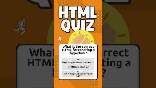 HTML QUIZ - What is the correct HTML for creating a hyperlink?