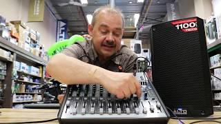 Review of the Alto LIVE1202 how to hook up your Audio Mixer 12 channel with USB