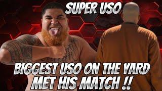 SUPER USO ...THE BIGGEST SAMOAN ON THE PRISON YARD MET HIS MATCH... SMASHED BY A DIDDY #usos #prison