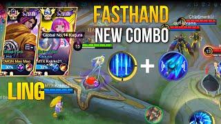 LING DUO RANKED GAMEPLAY WITH GLOBAL KAGURA REVEALED NEW COMBO - MLBB