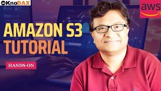 AWS (Amazon) S3 Tutorial | AWS S3 Bucket Tutorial | S3 Basics | S3 Core Concepts |  S3 Versioning