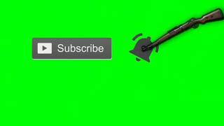 Green screen Pubg mobile subscribe intro kar 98k