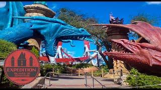 The Closed History of Dueling Dragons and Merlinwood | Expedition Islands of Adventure