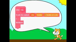 Introducción a Scratch Parte 3: Mis Bloques, Listas, Variables y Variables en la Nube