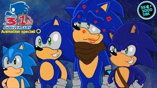 Sonic the hedgehog 31st Anniversary!! animation special!! 2022 tribute.