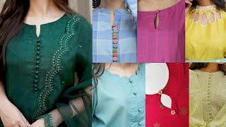 Latest Simple Kurti Neck Designs/Suit Front Neck Designs 2022/Kurti Gala Designs 2022