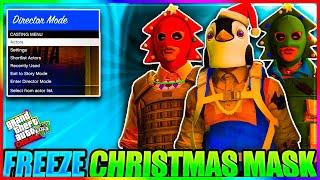 GTA 5 ONLINE - FREEZE CHRISTMAS MASK | SOLO DIRECTOR MODE GLITCH ANY OUTFIT (XBOX/PS4) PATCH 1.58!!