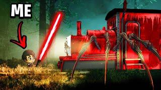 Choo Choo Charles BUT WITH LIGHTSABER (mod)