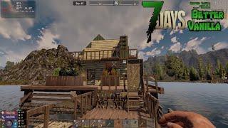 7 Days To Die A20.6 | Server Mods & Boat House RP Base Tour | Hosted in AWS EC2!