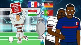 Ronaldo Record! Rudiger bites Pogba! (#5 Euro 2020 Highlights France vs Germany Hungary Portugal)