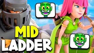 *ESCAPING* MID-LADDER (Toxic Edition) -Clash Royale