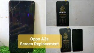 Oppo A3s Display Replacement Screen Change #oppoa3s #folder #screenreplacement