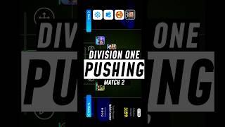 Division 1 Pushing - Match 2 #efootball #efootball2024  #pes #pesmobile #pes2021 #efootball2025