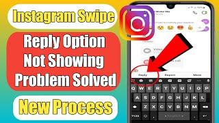 Instagram Message Swipe Reply Option Not Working | Fix Instagram Swipe Reply Option Not Showing |