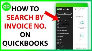 How to Search By Invoice Number on Quickbooks