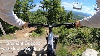 Bromont Mountain Biking / Quebec Canada / Fast Flow & Big Jumps!