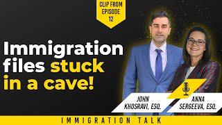 Immigration Files Stuck in a Cave!