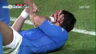 World Cup 2002 -- Italy - South Korea -- 1st half -- Corrupt ref?