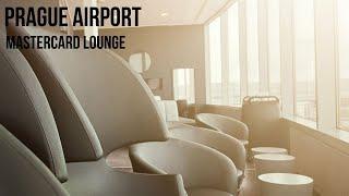 Inside Prague Airport's MasterCard Lounge