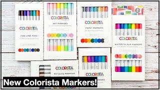 New Spectrum Noir Colorista Markers [Unboxing, Swatching & Inspiration!]