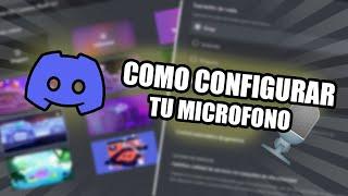 ️COMO CONFIGURAR TU MICROFONO CORRECTAMENTE EN DISCORD