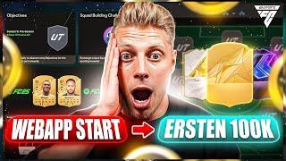 EA FC 25: 0-100K! ZUM WEB APP START RICHTIG COINS machen!