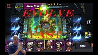 Clone Evolution How to Evolve hero fast