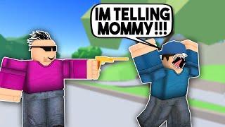 I 1v1'd MY LITTLE BROTHER IN ARSENAL... (ROBLOX)