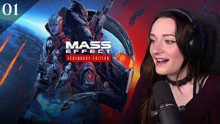 (First Playthrough) I'm OBSESSED!  | Mass Effect Legendary Edition - Ep.1 | Let's Play [Veteran]