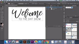 How To Make SVG Files From Text In Illustrator