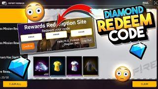 FREE DIAMOND DIAMOND REDEEM CODE  |