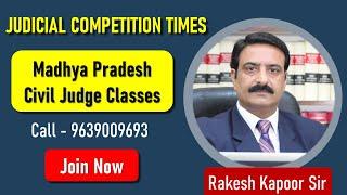 Best MP Civil Judge Coaching Classes | MP PCSJ PCS J 2023 | Madhya Pradesh HJS Preparation 2023-2024