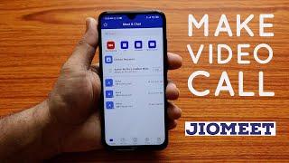 How to Make Video Calls in JioMeet