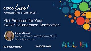 Get Prepared for Your CCNP Collaboration Certification