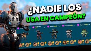 ROBOTS VIEJOS QUE TE PUEDEN SORPRENDER EN CAMPEÓN UPDATE 10.2 - War Robots WR