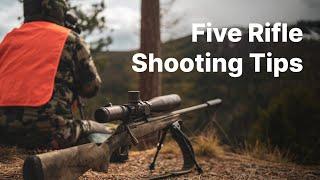 5 Tips To Shoot Your Rifle Accurately