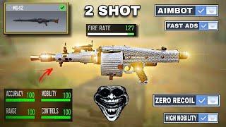 NEW "2 SHOT"  MG42  Gunsmith! its TAKING OVER COD Mobile in Season 2