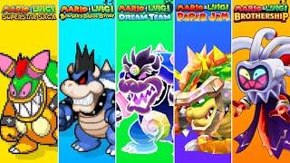 Evolution of Final Bosses in Mario & Luigi Games (2003-2024)