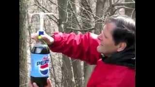 mentos and soda engine/// Homemade Science with Bruce Yeany